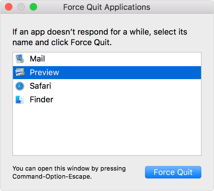 How To Get An App To Close On Mac