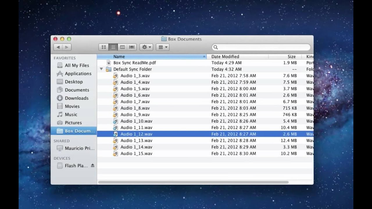Box Sync App Mac